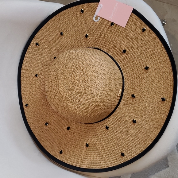 Juicy Couture ❤️NWT❤️ Wide Brimmed Jeweled Hat!❤️❤️❤️ - Picture 5 of 13